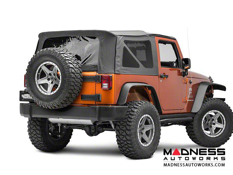 Jeep Wrangler JK Spare Tire Relocation Kit